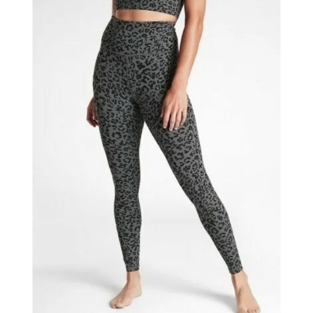 Athleta Elation Ultra High Rise Cheetah Print Leggings